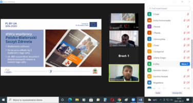 Konferencja zamkniecia projektu on-line na Białorusi