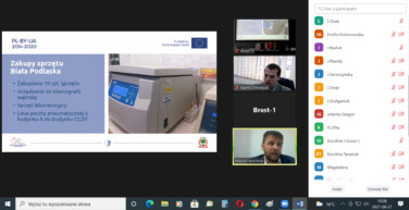 Konferencja zamkniecia projektu on-line na Białorusi