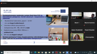 Konferencja zamkniecia projektu on-line na Białorusi