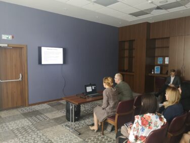 Szkolenie on-line dla pielęgniarek obu szpitali partnerskich na Białorusi